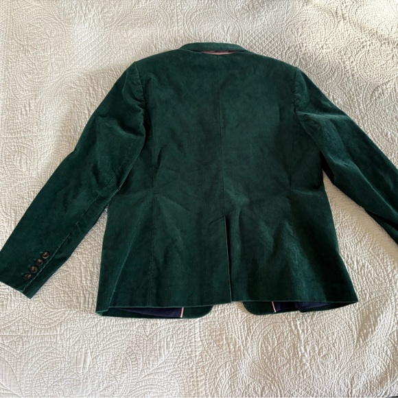 Boden Marylebone Corduroy Blazer Emerald Green Women’s US Sz 14R Academia - Picture 3 of 16